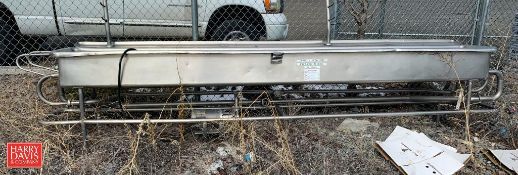 S/S COP Bath with Pump and 3 HP Motor, 15' x 2' x 3' - Rigging Fee: $100