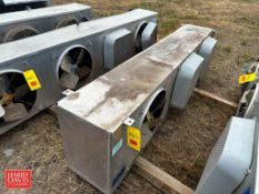 Bohn 3-Fan Evaporator Coil - Rigging Fee: $75