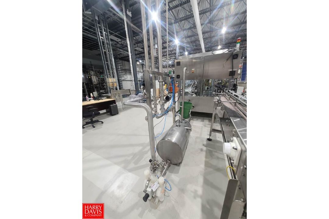 2021 Tirelli S/S 10-Head Bottle Filler, Model: GUJAP10, Type: RIEMPITRICE10, S/N: M03236 with - Image 15 of 19