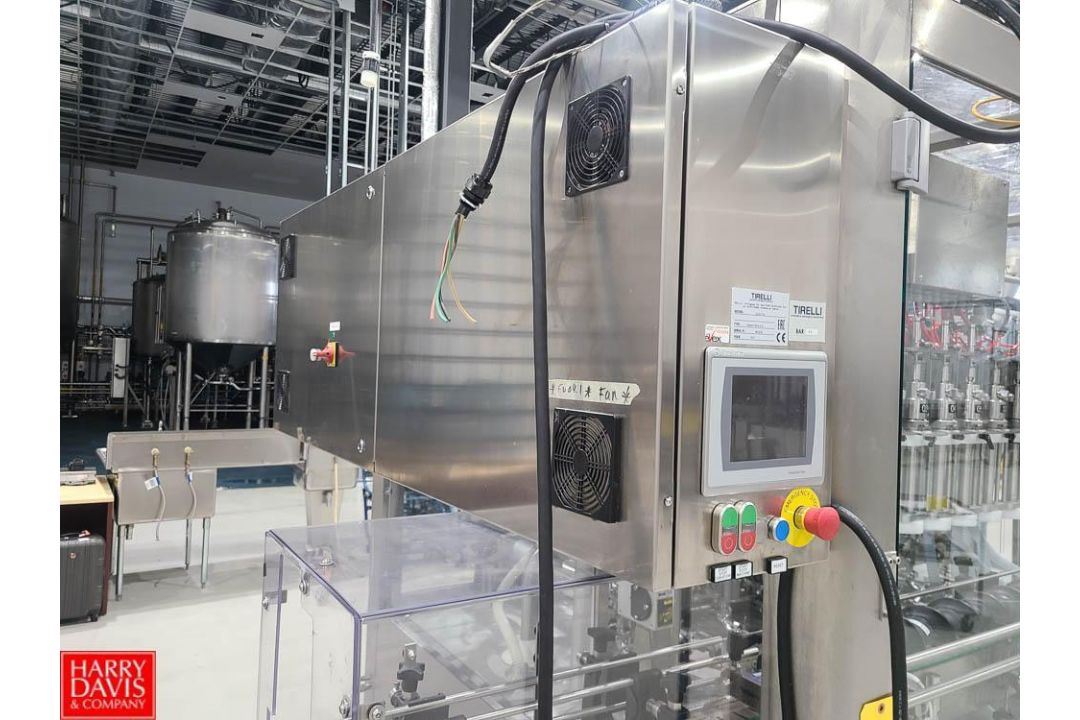 2021 Tirelli S/S 10-Head Bottle Filler, Model: GUJAP10, Type: RIEMPITRICE10, S/N: M03236 with - Image 16 of 19
