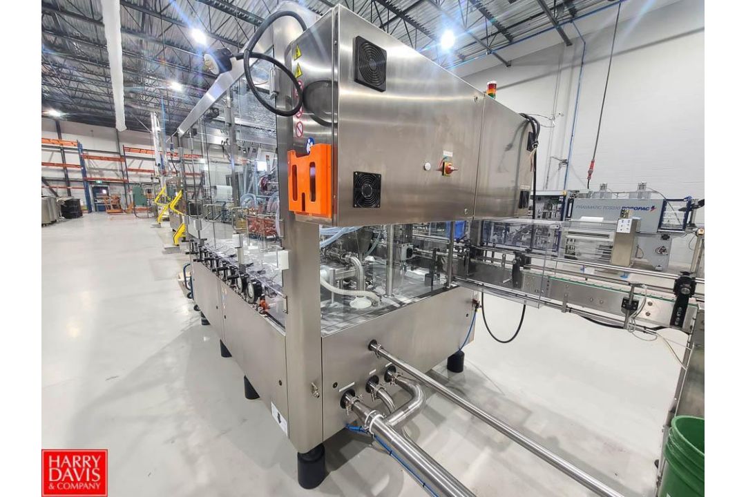 2021 Tirelli S/S 10-Head Bottle Filler, Model: GUJAP10, Type: RIEMPITRICE10, S/N: M03236 with - Image 9 of 19