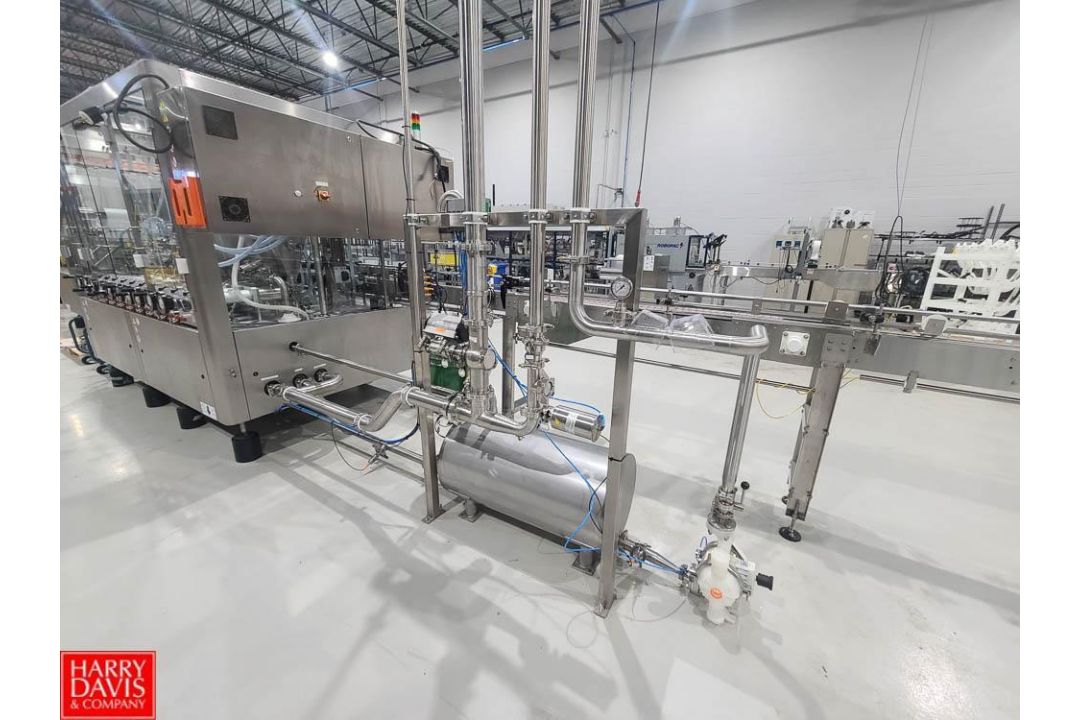 2021 Tirelli S/S 10-Head Bottle Filler, Model: GUJAP10, Type: RIEMPITRICE10, S/N: M03236 with - Image 14 of 19