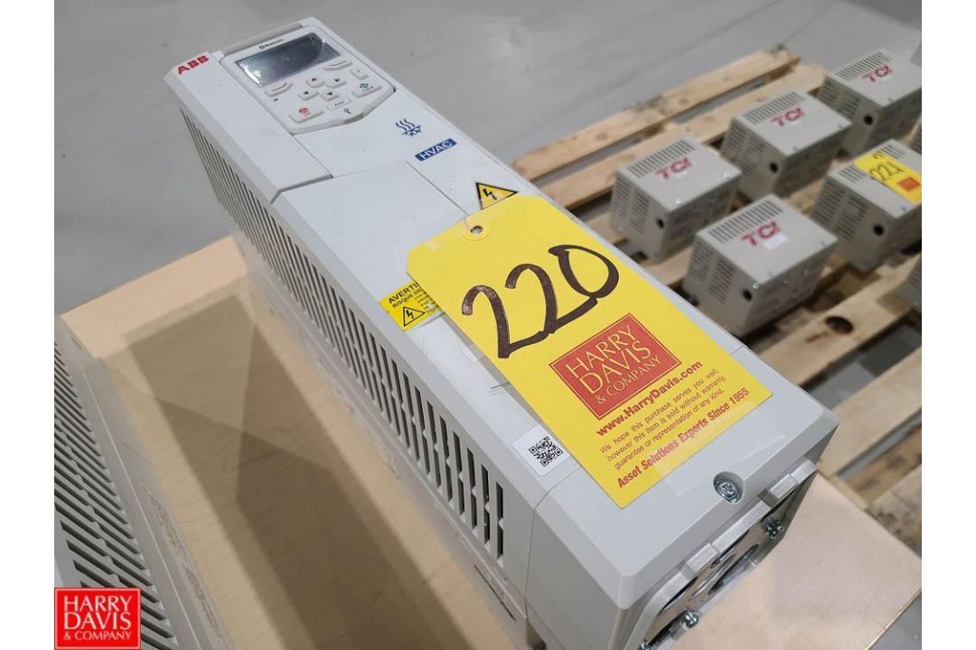 2020 ABB Variable-Frequency Drives, Model: ACH580-01-03A9-6-J429 - Rigging Fee: $25 - Image 1 of 3