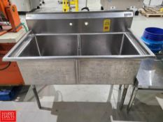 MKE 2-Basin S/S Sink - Rigging Fee: $50