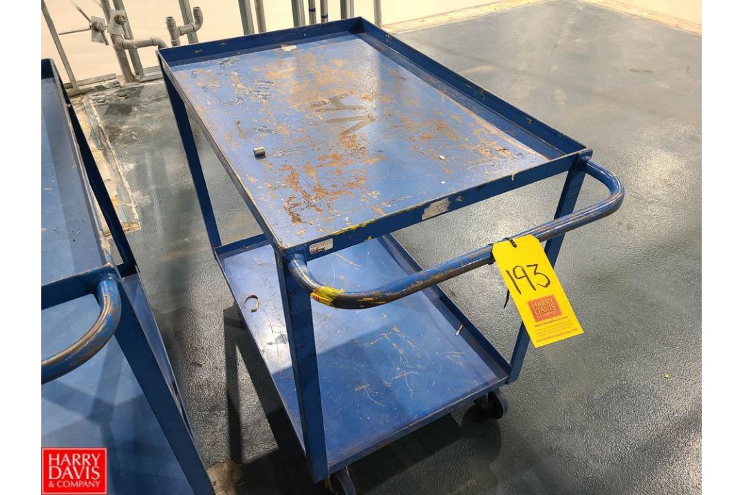 Maintenance Cart - Rigging Fee: $25