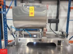 Quantitative S/S Single Head Piston Filler, Model: 2600 with Hopper - Rigging Fee: $300