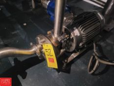 Fristam Centrifugal Pump, Model: FZX215Q with 5 HP Motor - Rigging Fee: $100