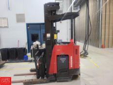 Raymond 3,200 LB (1,450 Kg) Capacity 3-Stage Side-Shift Reach Truck, Model: 740-DR32TT, S/N: 740-10