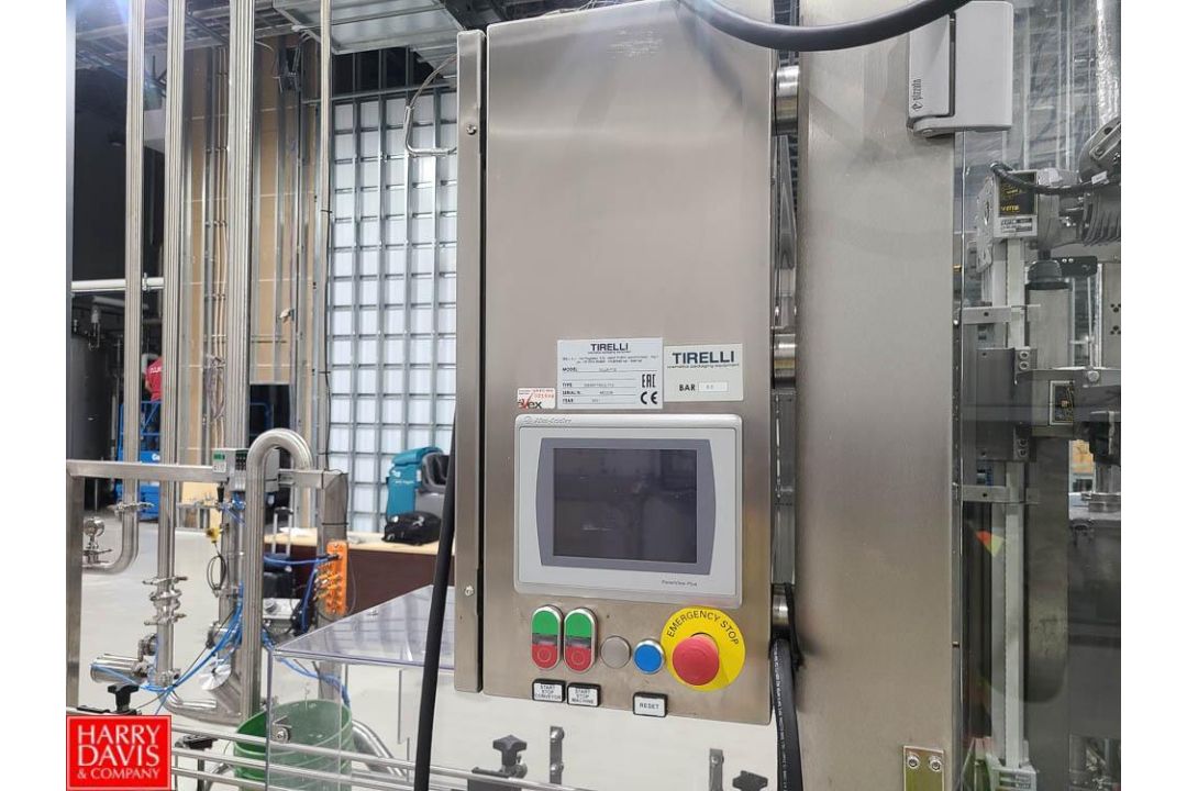 2021 Tirelli S/S 10-Head Bottle Filler, Model: GUJAP10, Type: RIEMPITRICE10, S/N: M03236 with - Image 17 of 19