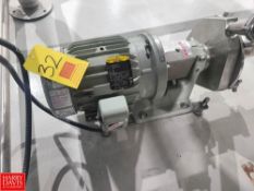 Fristam Centrifugal Pump, Model: FP732155 with Baldor 5 HP 3,475 RPM Motor - Rigging Fee: $100