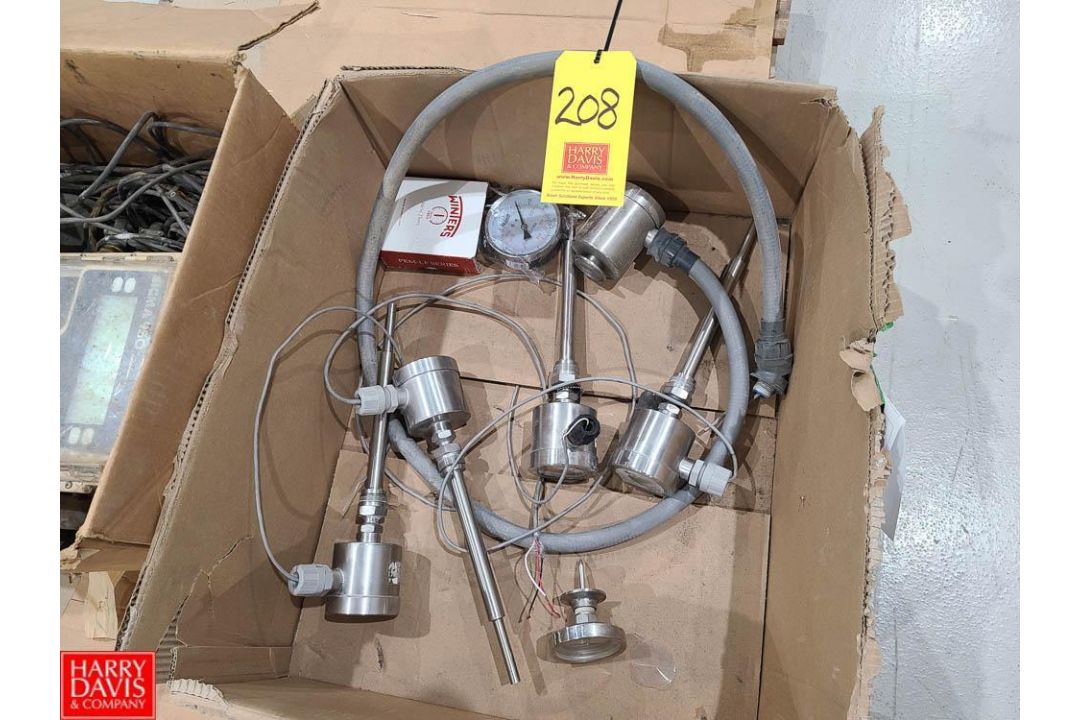 (5) Anderson S/S Digital Thermometers - Rigging Fee: $25