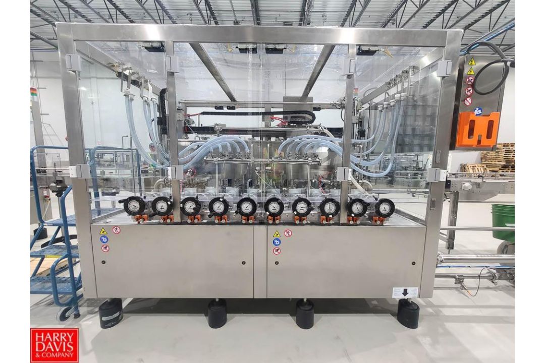 2021 Tirelli S/S 10-Head Bottle Filler, Model: GUJAP10, Type: RIEMPITRICE10, S/N: M03236 with - Image 10 of 19