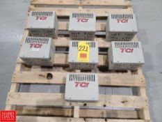 (7) TCI Drive Reactors, Model: KDRAA5Bl2 - Rigging Fee: $50