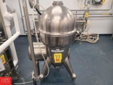 DeLaval S/S Tear Down Separator, Model: 390, S/N: 3701213 with Bowl, Disc Stack, Valves and