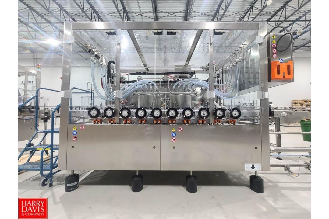 2021 Tirelli S/S 10-Head Bottle Filler, Model: GUJAP10, Type: RIEMPITRICE10, S/N: M03236 with - Image 11 of 19