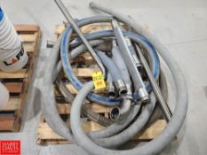 Food Grade Transfer Hoses - Rigging Fee: $50
