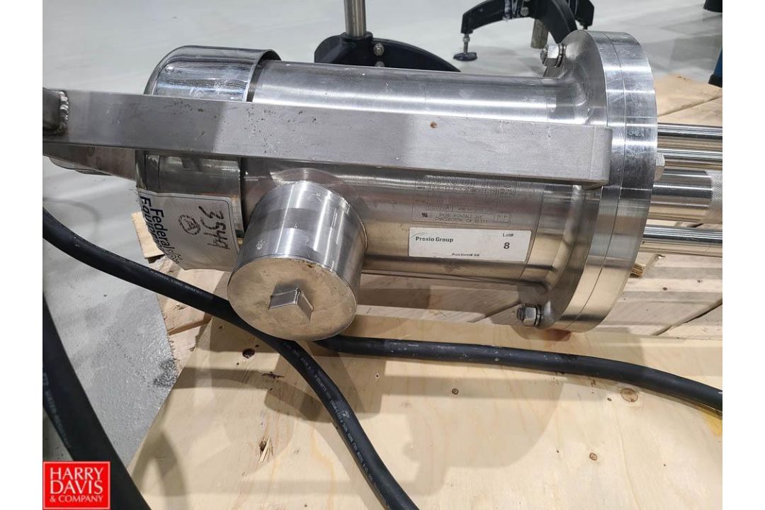Ross High Shear S/S Mixer, Model: HSM-105 Slim, S/N: 102731 with Actech MC Series Variable-Speed - Image 6 of 9