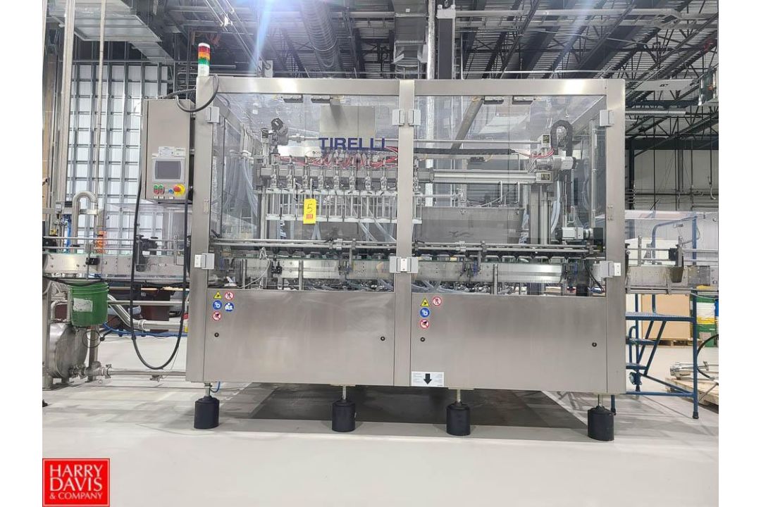 2021 Tirelli S/S 10-Head Bottle Filler, Model: GUJAP10, Type: RIEMPITRICE10, S/N: M03236 with - Image 1 of 19