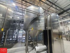 Feldmeier 3,000 Gallon (11,000 Liter) Cone-Bottom S/S Tank, S/N: F-019-01 - Rigging Fee: $1,750