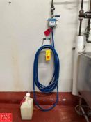 Lafferty Sanitizing Foamer with Hose and Nozzle - Rigging Fee: $100