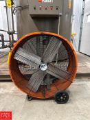 30” Mobile Fan - Rigging Fee: $50