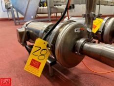 Centrifugal Pump, Model: C216-MD-14TC with Gator S/S Clad 2 HP 1,740 RPM Motor, Mounted on S/S Base