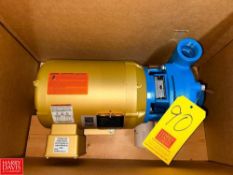 NEW Goulds Water Pump, Model: 3656 with Balder 5 HP 3,450 RPM Motor - Rigging Fee: $100