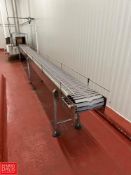 20’ x 1’ S/S Framed Conveyor - Rigging Fee: $350