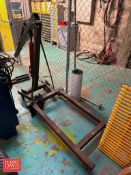 Pittburgh Heavy Duty 1 Top Capacity Engine Hoist - Rigging Fee: $150