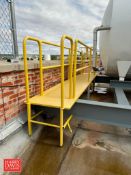 Crossover Platform, 12’ x 30” with Ladders and Handrail - Rigging Fee: $800