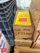 NEW 1.5” S/S Clamps - Rigging Fee: $50