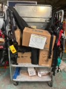 Bossie Cart, Safety Hardnesses and Box of Assorted Parts - Rigging Fee: $150