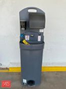 Poly John Portable Hand Sink with Foot Control, Paper Towel Dispenser and Soap Dispensers - Rigging