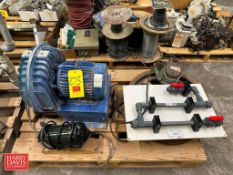 Vacuum Pump Motor, Valve Manifold and Homogenizer Motor Sheeve - Rigging Fee: $200