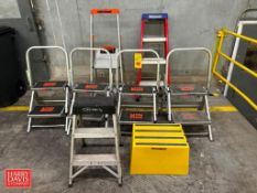 (7) Step Ladders - Rigging Fee: $140