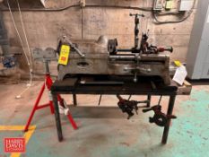 Pipe and Pipe Cutter with Stands - Rigging Fee: $250