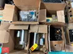 Assorted Motors, Including: (2) NEW US S/S Clad 3 HP 3,535 RPM, NEW Baldor 3 HP 3,450 RPM Motor, NEW