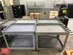 (4) Shelves, 40” x 26” - Rigging Fee: $150