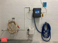 Chemco Sanitizing Foamer with Hose and Nozzle and Hose Station with Sprayer - Rigging Fee: $150