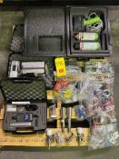 Magnet Pull Test Kit, Magnaflux Spotchecker, Flowmeter, Sample Ports, Glad Hand Locks and Assorted P