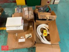 Assorted Silo Door Gaskets, NEW Exhaust Fan, NEW Eye Wash Station and Electrical Parts - Rigging Fee