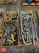 Assorted S/S Jumpers, Spool Pieces, Fittings, Reducers, Elbows, Caps, Clamps and Gaskets - Rigging F