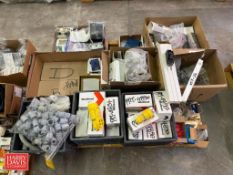 Conduit Fittings, Water-Tight Plugs, Probes, Junction Boxes, Wire Nuts and Light Bulbs - Rigging Fee