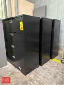 (3) 4-Drawer Cabinets - Rigging Fee: $225