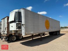 Utility Reefer Storage Trailer, 45’ x 8’ with Thermo King (No Title Available) - Rigging Fee: $100