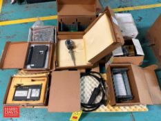 Anderson S/S Temperature Gauge, Allen-Bradley Modules, Module Racks, Assorted Gaskets, Bearing Heate