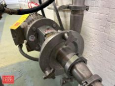 Fristam Centrifugal Pump, Model: FPR3522-145 with Siemens 3 HP 3,520/2,920 RPM Motor - Rigging Fee: