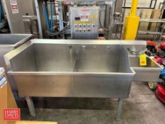 S/S 3-Compartment Wash Sink, 70