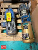 Berkeley In-Line Transfer Pump with Baldor 2-Speed 2/3 HP 2,900/3,500 RPM Motor and 3 HP Motor with