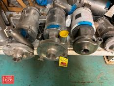 Centrifugal Pumps with Motors - Rigging Fee: $300